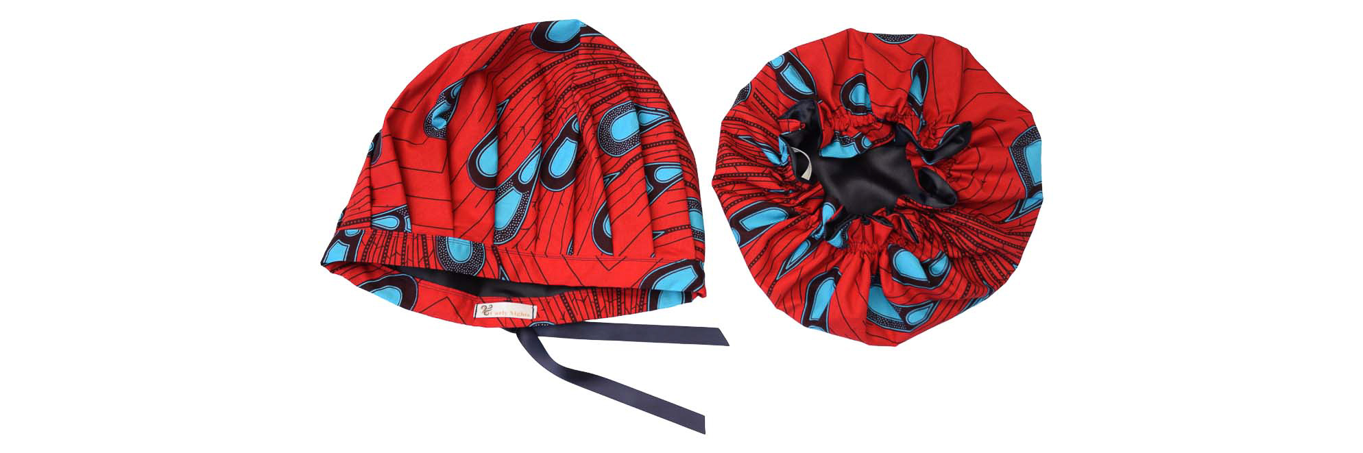 bonnet wax satin reglable ou élastique curly nights
