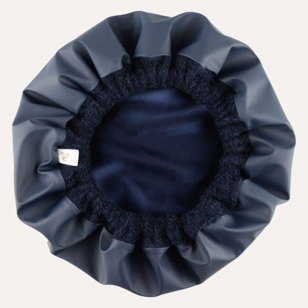 bonnet haarkur wasserabweisend 2 in 1 marine blau curly nights
