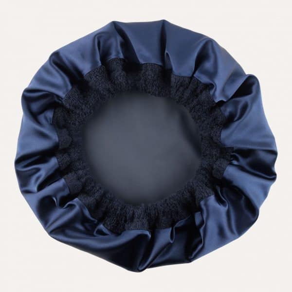 bonnet haarkur wasserabweisend 2 in 1 marine blau curly nights