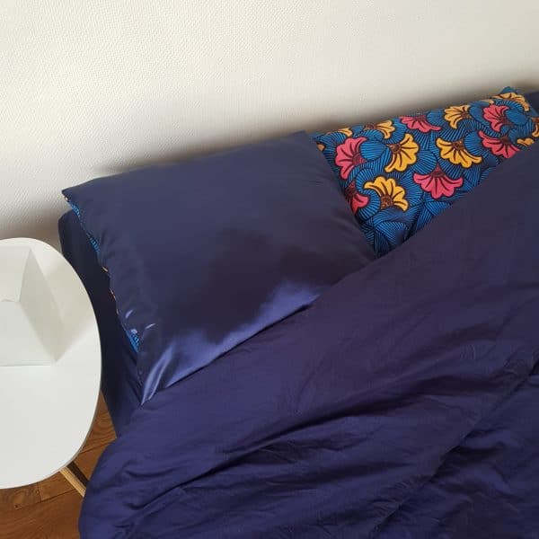taie d'oreiller satin wax ocean