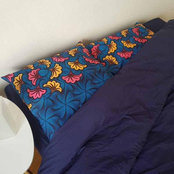 taie d'oreiller satin wax ocean