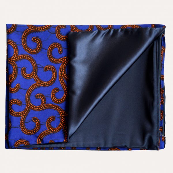 kopfkissen wax satin reissverschluss CLAIR DE LUNE