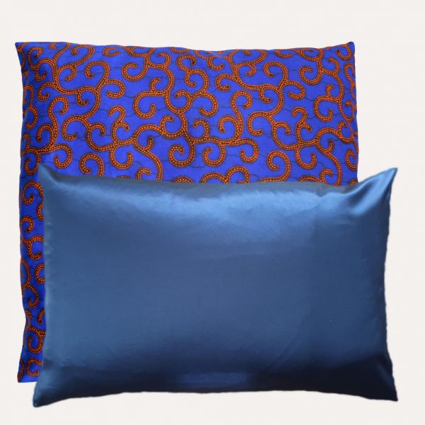 kopfkissen wax satin reissverschluss CLAIR DE LUNE