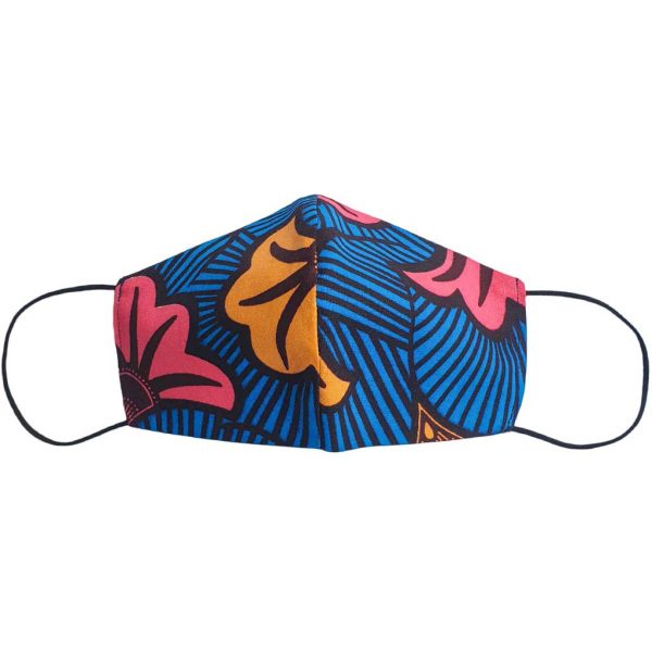 masque anti-projection lavable coton wax coronavirus covid-19 protection visage nez bouche OCEAN