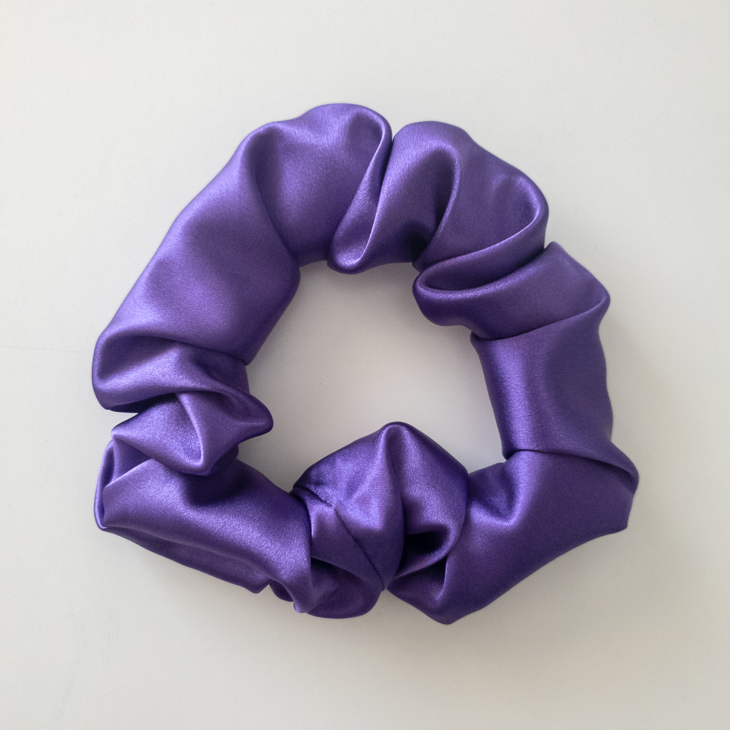 Petits Chouchous En Satin De Soie 3 Pièces/Ensemble Attaches Pour Queue