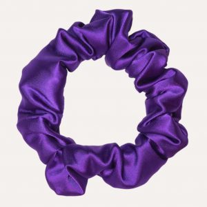 scrunchie xxl satin curly nights violett