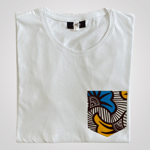 t shirt homme coton wax bord de mer