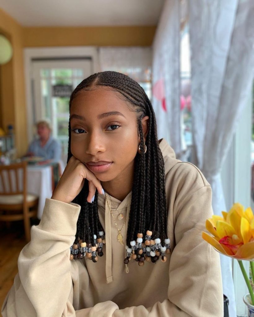 Fulani Braids, braids, mèches, cheveux bouclés, cheveux crépus, cheveux texturés