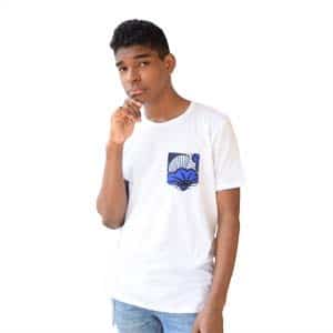 T-shirt Homme FLORA BLUE