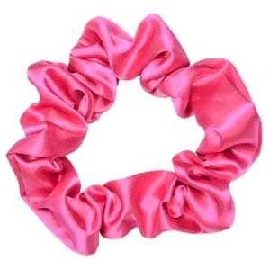 Chouchou satin rose fuschia