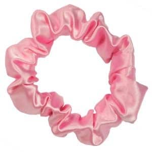 Chouchou satin rose girly