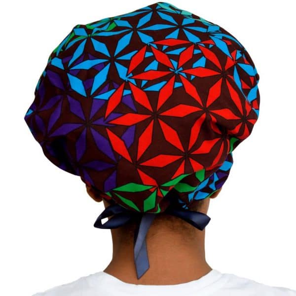 bonnet satin wax réglable cheveux bouclés crépus curly nights KALEIDO
