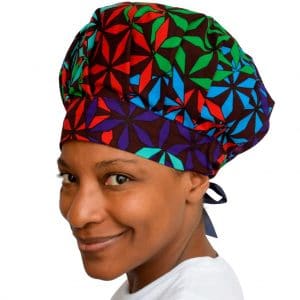 bonnet satin wax réglable cheveux bouclés crépus curly nights KALEIDO