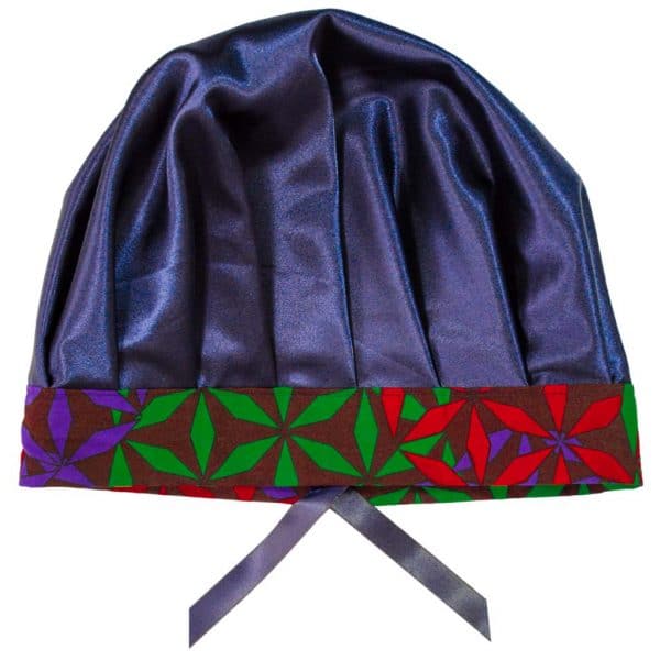 bonnet satin wax réglable cheveux bouclés crépus curly nights KALEIDO