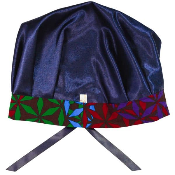 bonnet satin wax réglable cheveux bouclés crépus curly nights KALEIDO