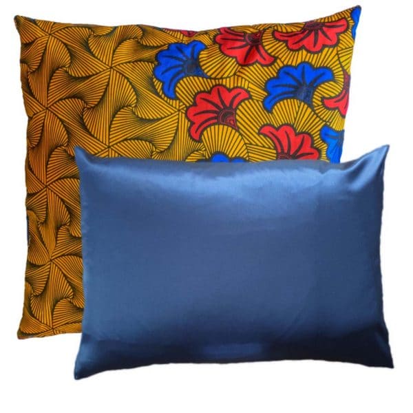 kopfkissen taie d'oreiller wax satin curly nights cheveux bouclés crépus HONEYMOON