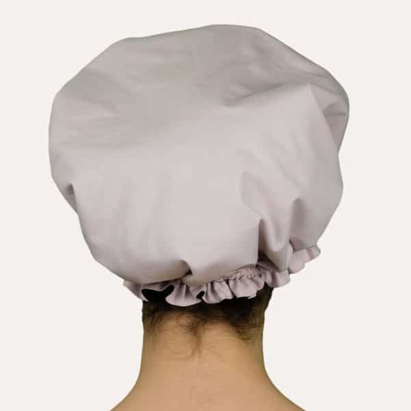 satin bonnet curly nights schlafhaube locken krause puderrosa handmade