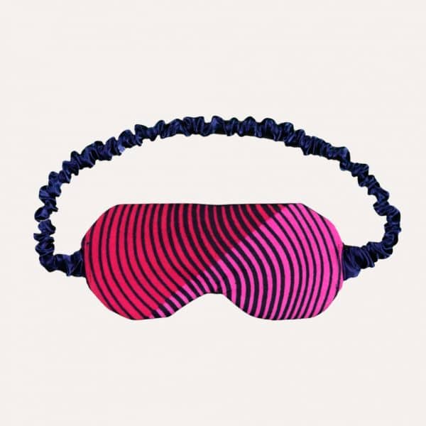 masque de nuit de sommeil wax satin curly nights VALENTINE