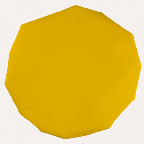 bonnet soins capillaires et douche imperméable auto chauffant écoresponsable curly nights jaune