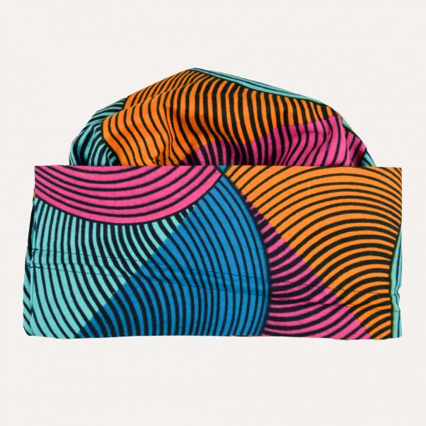 satin turban foulard curly nights ARLEQUIN