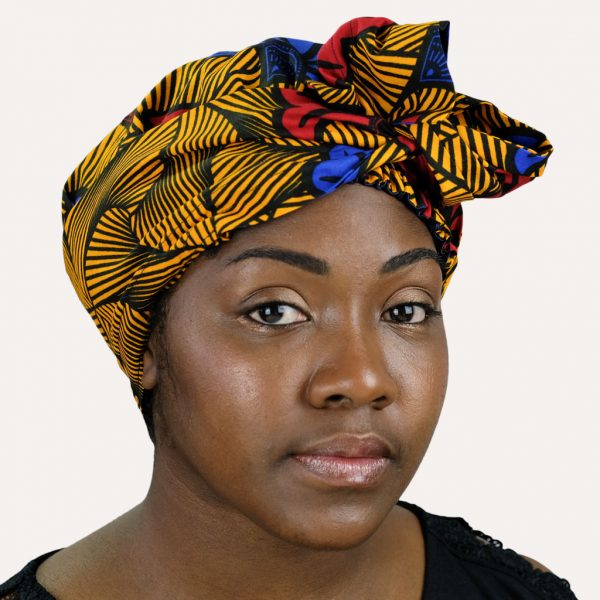 turban satin foulard curly nights HONEYMOON