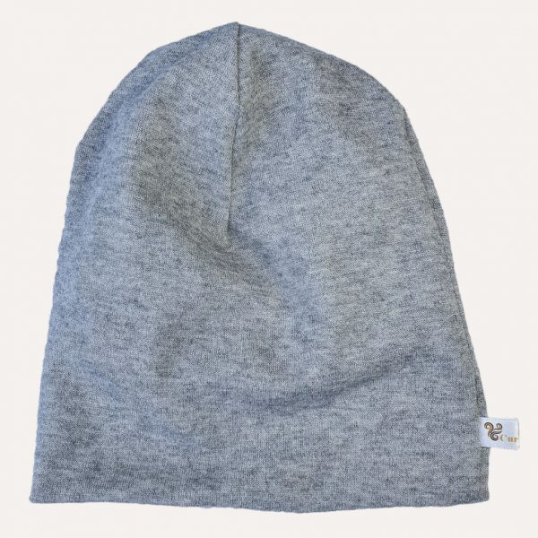 bonnet d'hiver beanie doublure satin homme femme gris curly nights