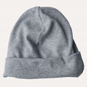 bonnet d'hiver beanie doublure satin homme femme gris curly nights