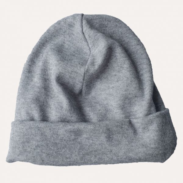 bonnet d'hiver beanie doublure satin homme femme gris curly nights