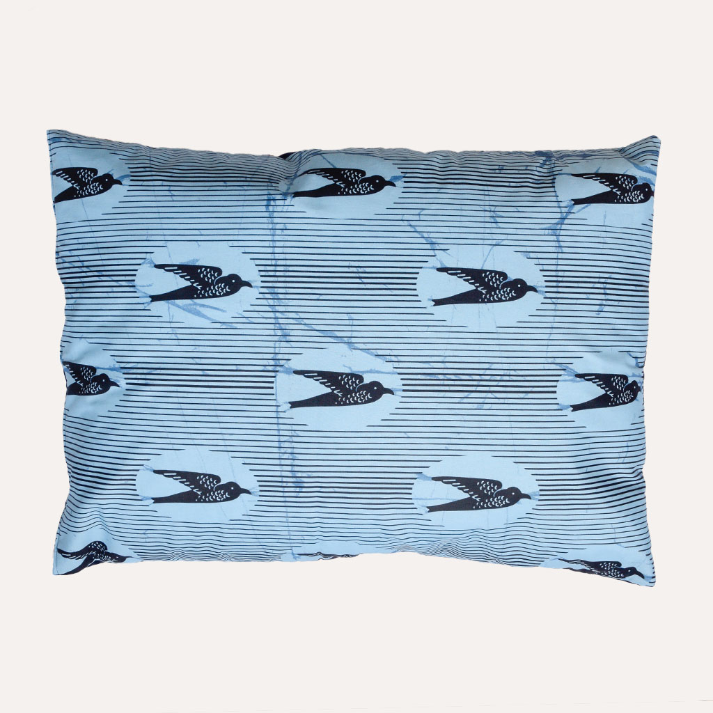 taie d'oreiller wax satin réversible curly nights ENVOL