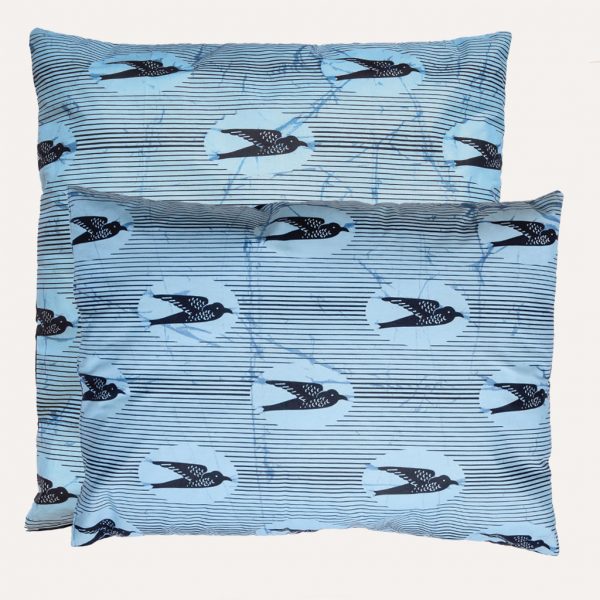 taie d'oreiller wax satin réversible curly nights ENVOL