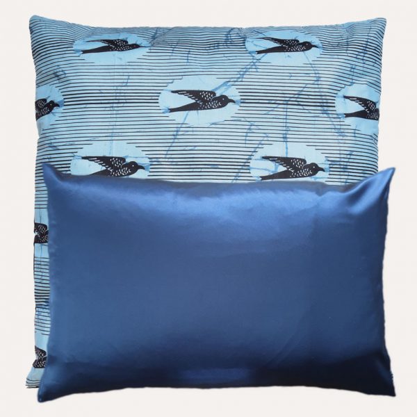 taie d'oreiller wax satin réversible curly nights ENVOL