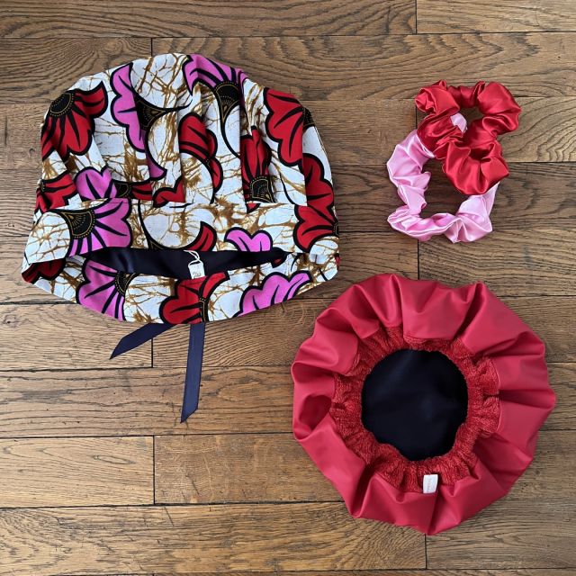 Bonnet De Nuit En Satin Pour Enfants 5-12 Ans - Anti-nœuds, élastique Réglable, Réversible