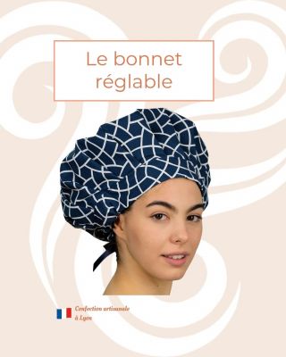 Bonnet Satin Cheveux Nuit Ajustable Pour Femme, Homme Et Enfant. Ch